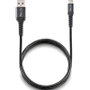 NGS Cable USB-A a USB-C KNOT-AC 1 m Negro